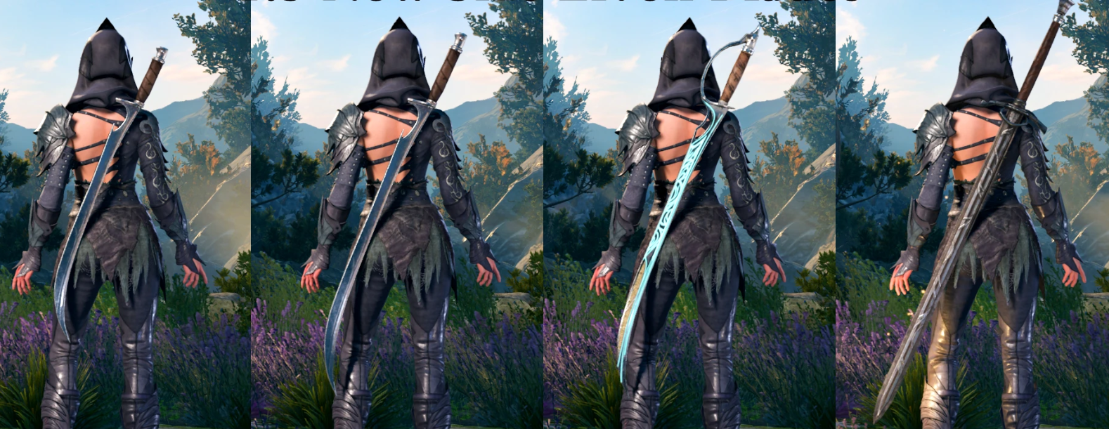 《博德之門3》精靈武器刀刃MOD