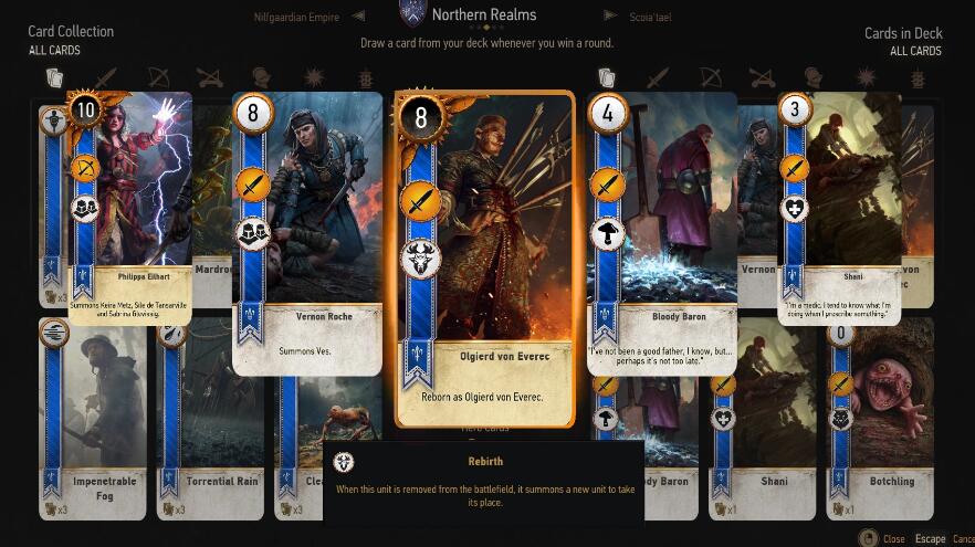 《巫師3次世代版》昆特牌REDUX簡體中文版MOD