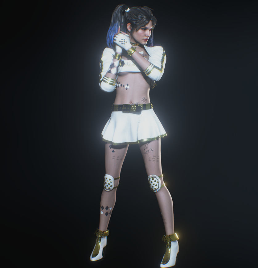 《生化危機3：重制版》吉爾哈莉奎茵白金外套MOD[僅支持舊版本]