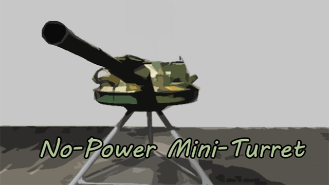 《邊緣世界》無動力小型機槍塔v1.3MOD
