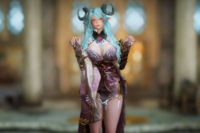 《上古卷軸5：天際重制版》性感羞澀魅魔預設MOD