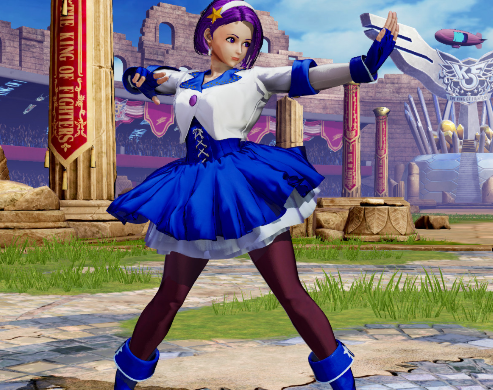 《拳皇15》雅典娜魔法少女白色水手服MOD