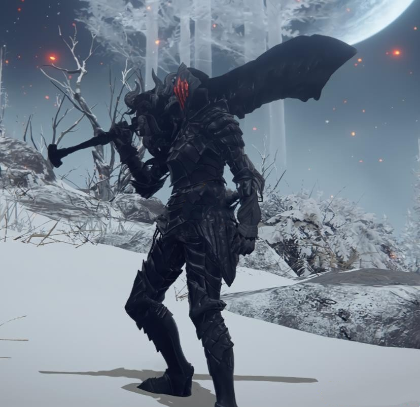 《艾爾登法環》魂3環印騎士成對大劍MOD