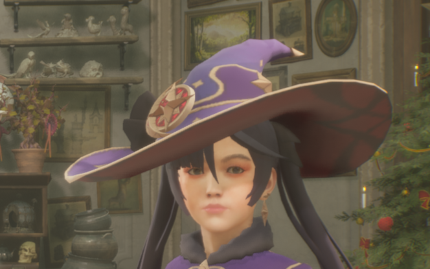 《霍格沃茨之遺》莫娜帽子頭發MOD