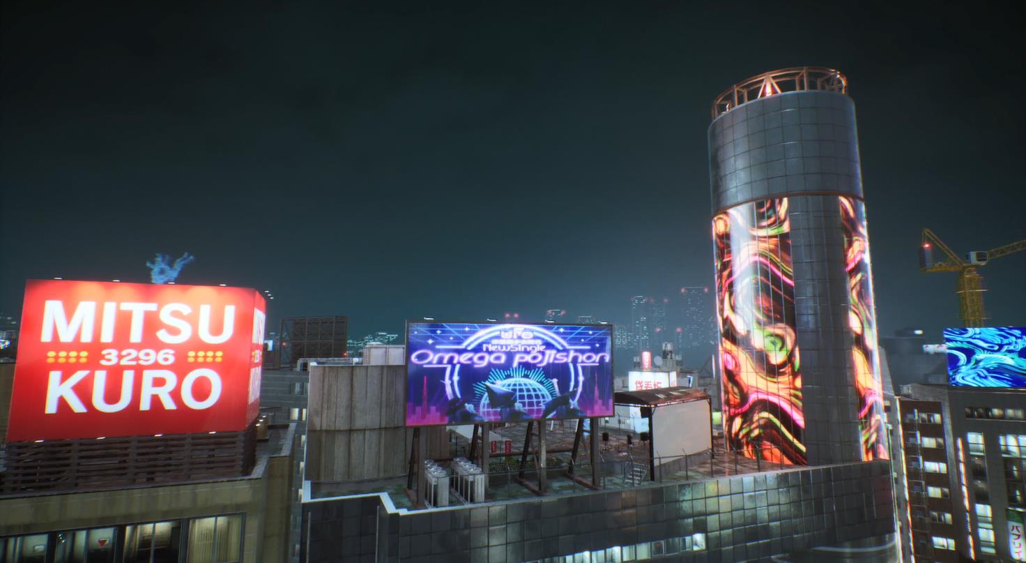 《Wallpaper Engine》幽靈線東京城市場景動態壁紙