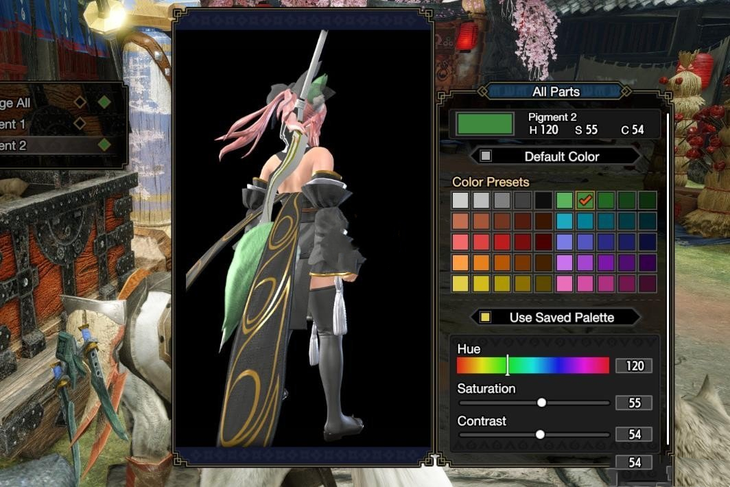 《怪物獵人：崛起》Fate玉藻前服裝MOD