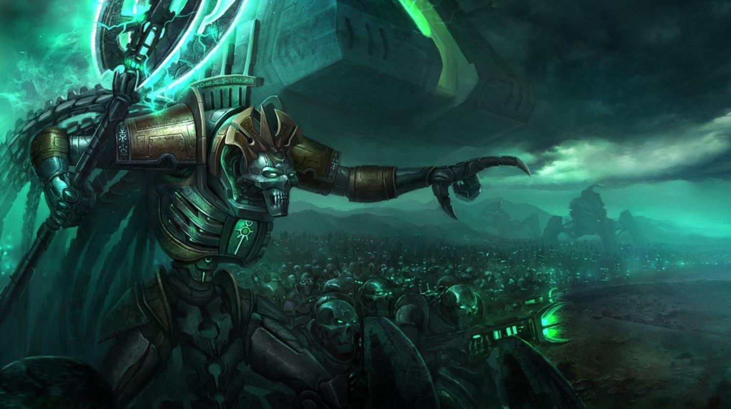《Wallpaper Engine》戰錘40k太空死靈族動態壁紙
