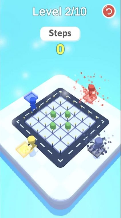 棋盤小人格斗