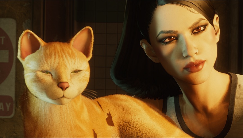 《黑道圣徒：重啟版》歐美系黑發(fā)馬尾御姐捏臉MOD