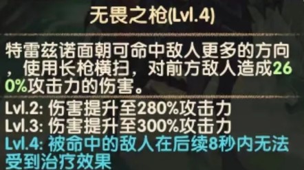 《劍與遠(yuǎn)征》特雷茲諾英雄技能強(qiáng)度詳細(xì)說明