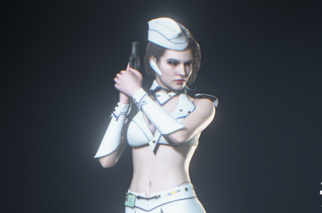 《生化危機3：重制版》吉爾軍醫官服裝整合版MOD