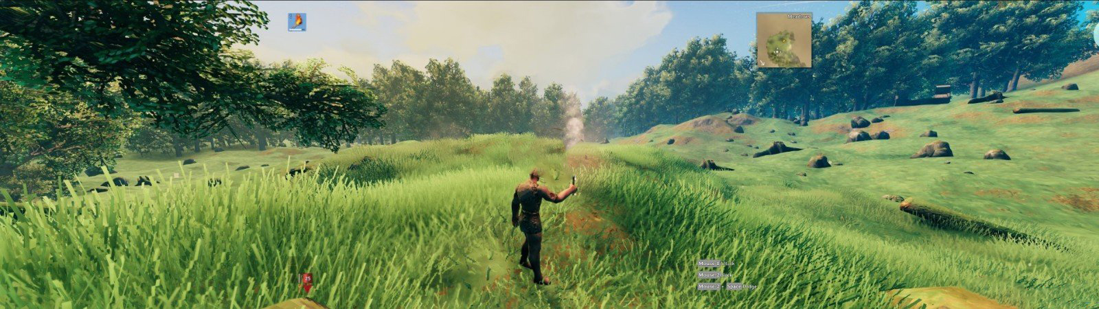 《Valheim：英靈神殿》超寬屏UI補丁