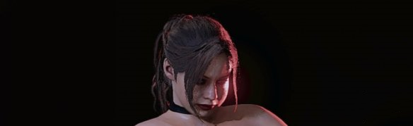 《生化危機(jī)2：重制版》克萊爾艾達(dá)肥胖體型無上衣MOD
