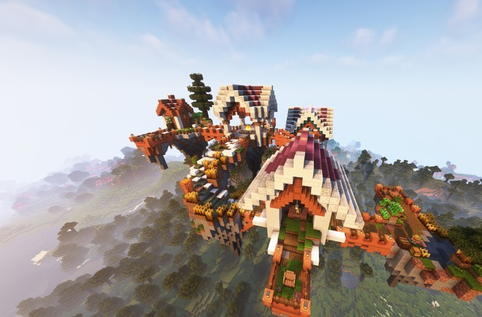 《我的世界》1.19.2天空村莊MOD