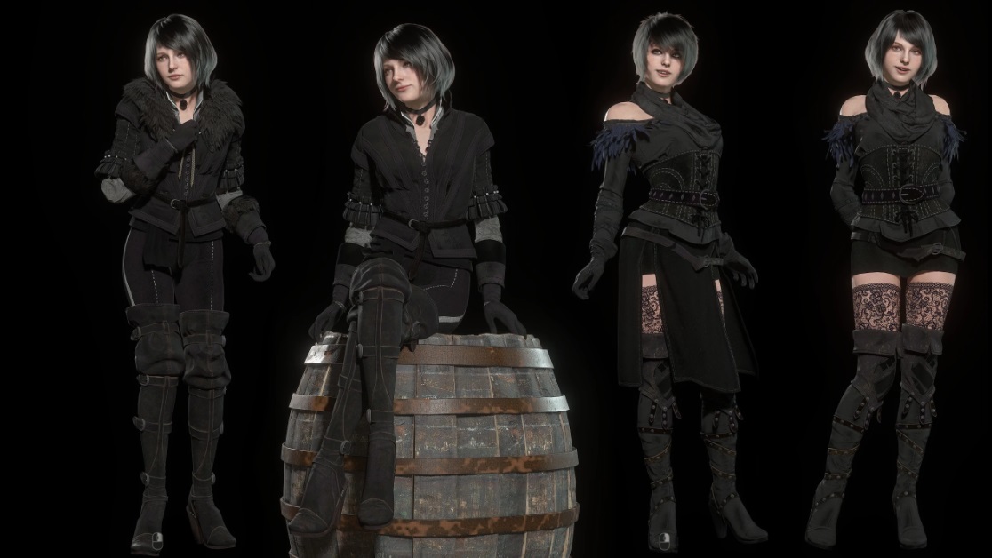 《生化危機4：重制版》阿什莉巫師3葉奈法服裝MOD[正式版]