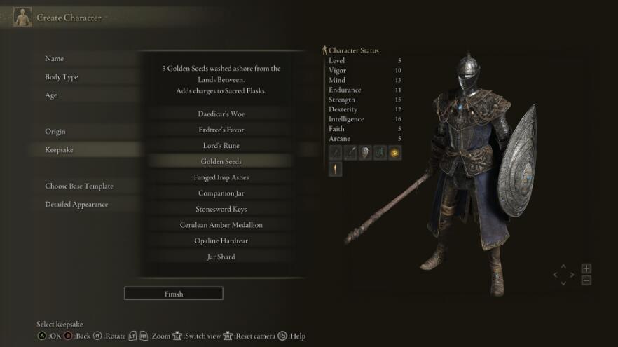 《艾爾登法環(huán)》初始職業(yè)和禮物MOD
