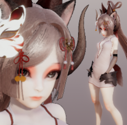 《AI少女》嬌小狐妖美少女MOD