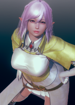 《AI少女》粉發粉瞳性感女精靈MOD