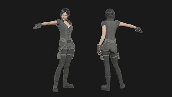 《生化危機4：重制版》艾達王灰色戰斗服MOD[正式版]