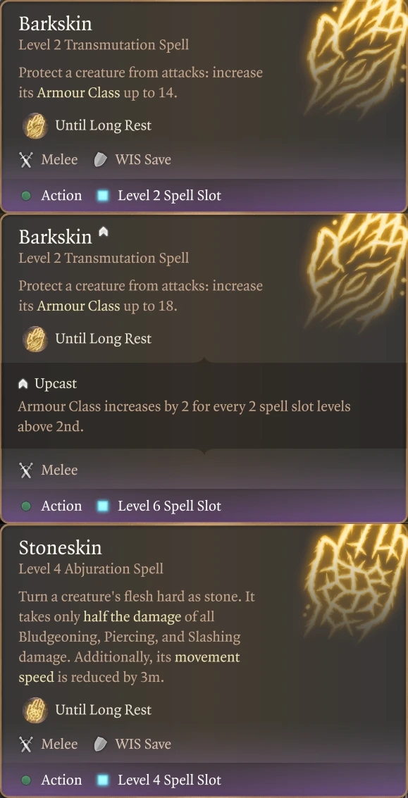《博德之門3》樹皮和石皮增強MOD