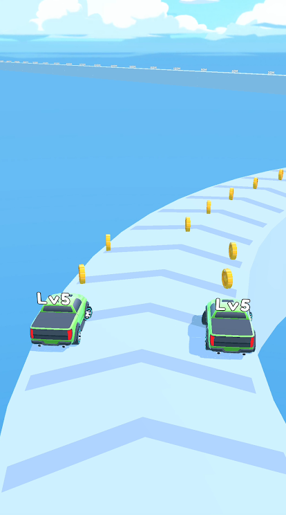 合并車輛跑