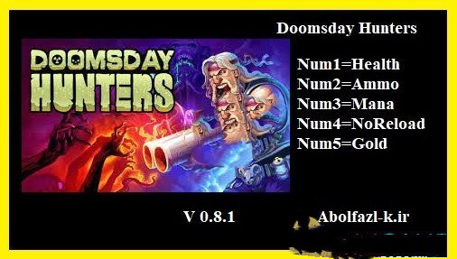《末日獵手》v0.8.1五項(xiàng)修改器[Abolfazl]