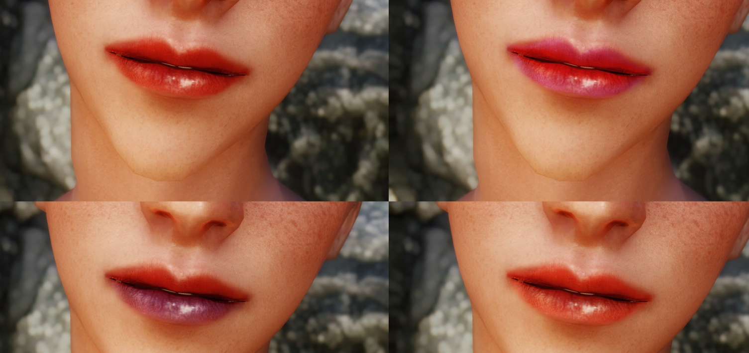 《上古卷軸5：天際重制版》FemaleMakeup女性化妝套件MOD