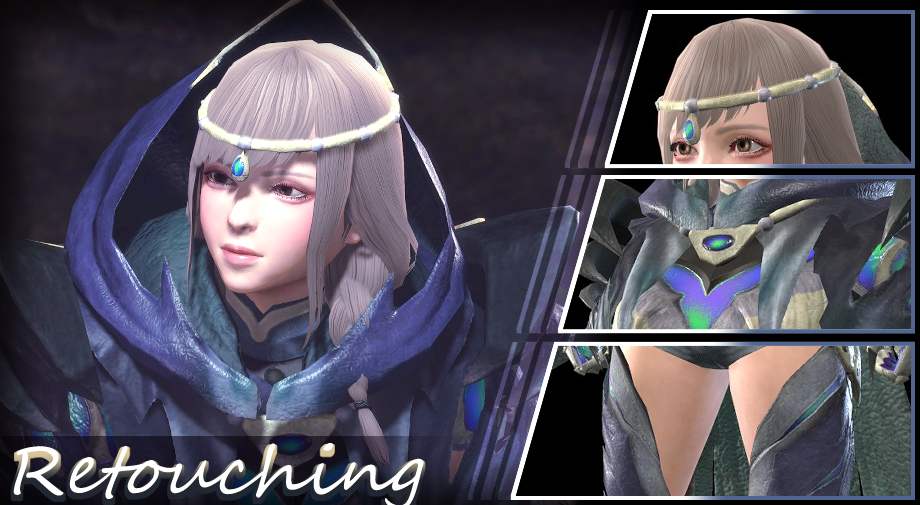 《怪物獵人：崛起》MadyHeim的人魚龍Z套裝外觀MOD