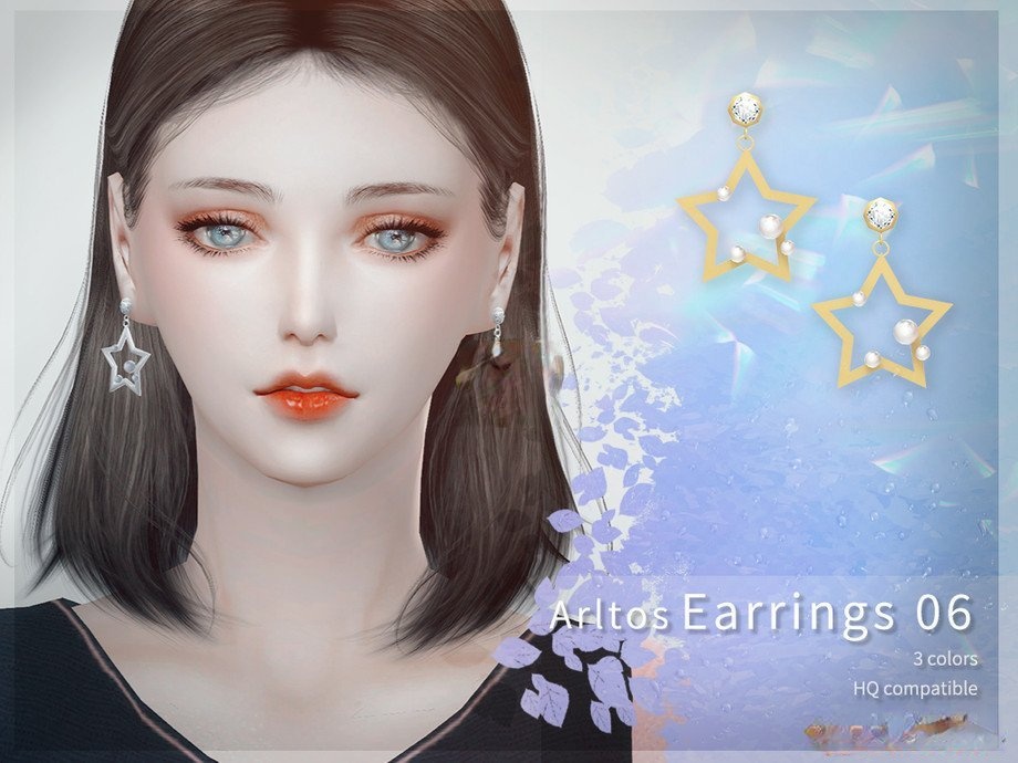 《模擬人生4》星星珍珠耳環(huán)MOD