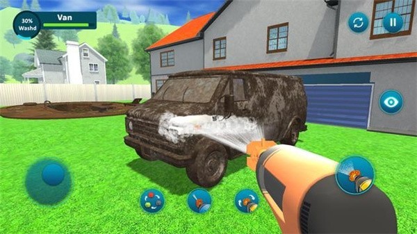 水槍洗車模擬器