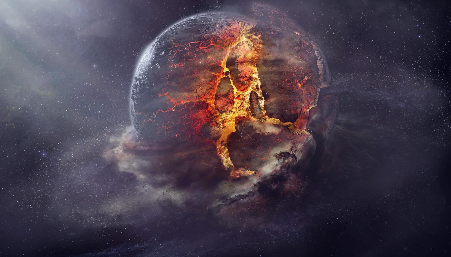 《Wallpaper Engine》Stellaris星球碎裂動態(tài)壁紙