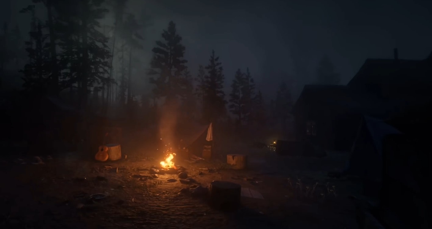 《Wallpaper Engine》營地篝火動態壁紙