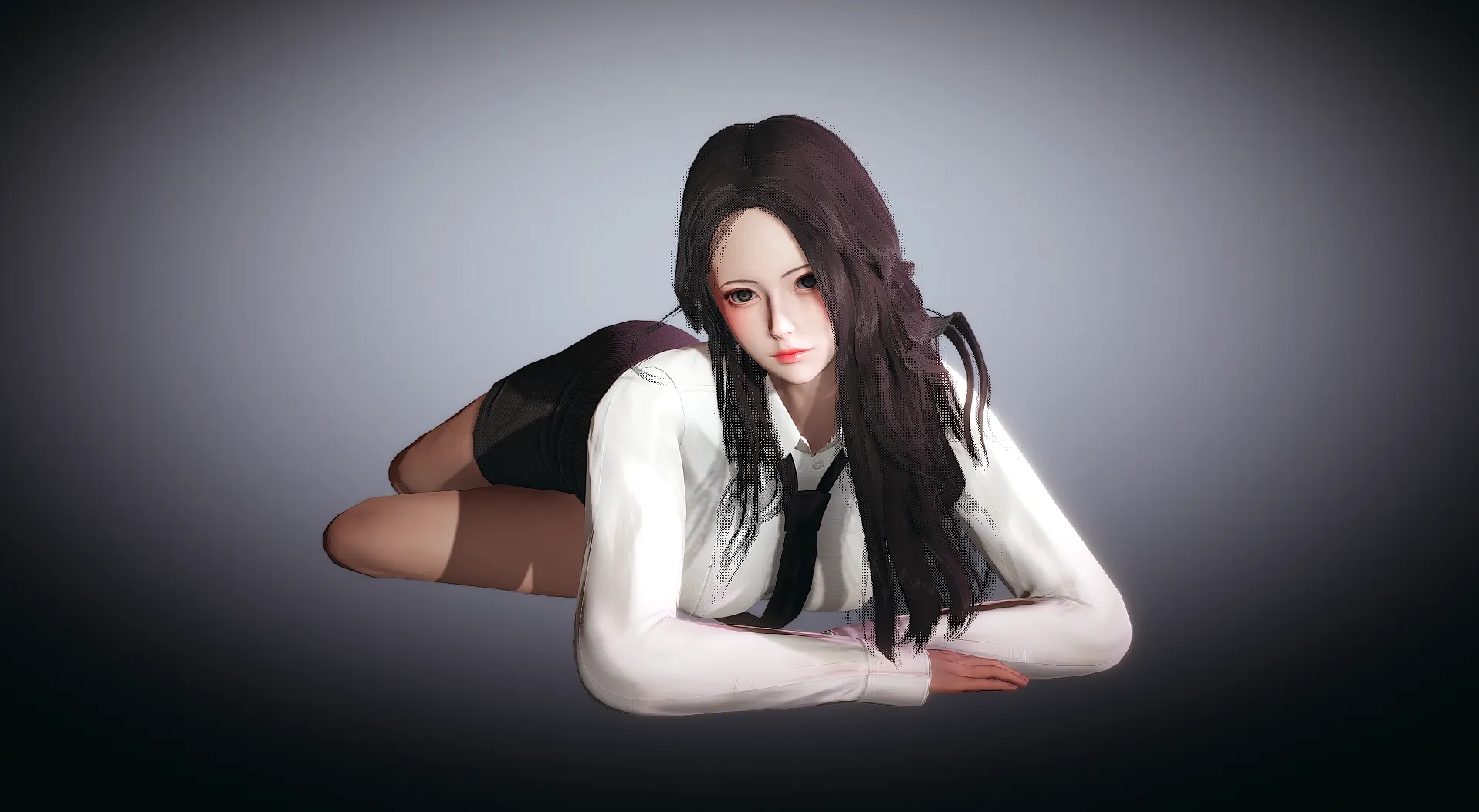《AI少女》性感大長腿OL制服御姐MOD