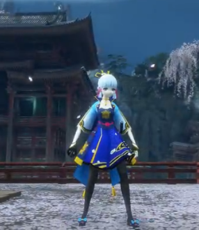 《只狼：影逝二度》原神神里綾華外觀MOD