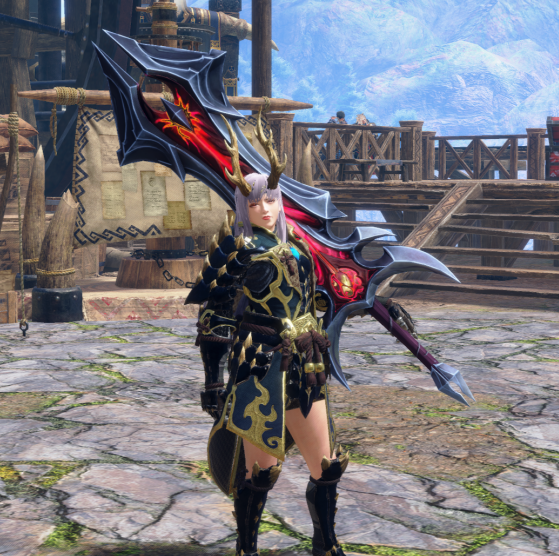 《怪物獵人：崛起》暗裔劍魔巨劍武器外觀MOD