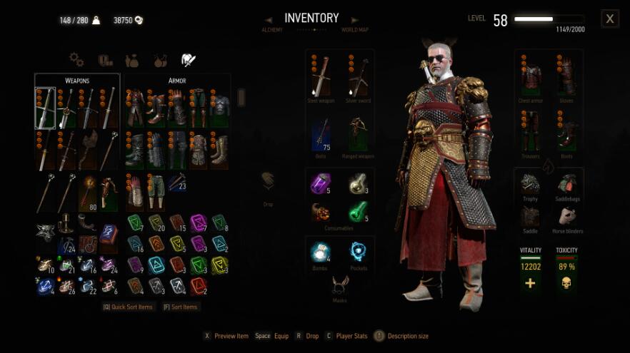 《巫師3次世代版》提高毒性耐受上限MOD