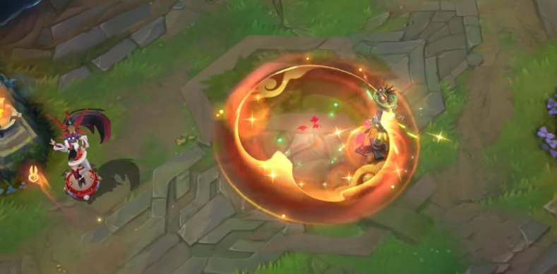 《英雄聯(lián)盟手游》新春薩勒芬妮皮膚一覽