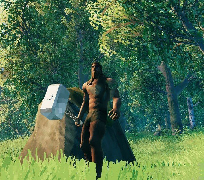 《Valheim：英靈神殿》風暴破壞者和雷神之錘MOD
