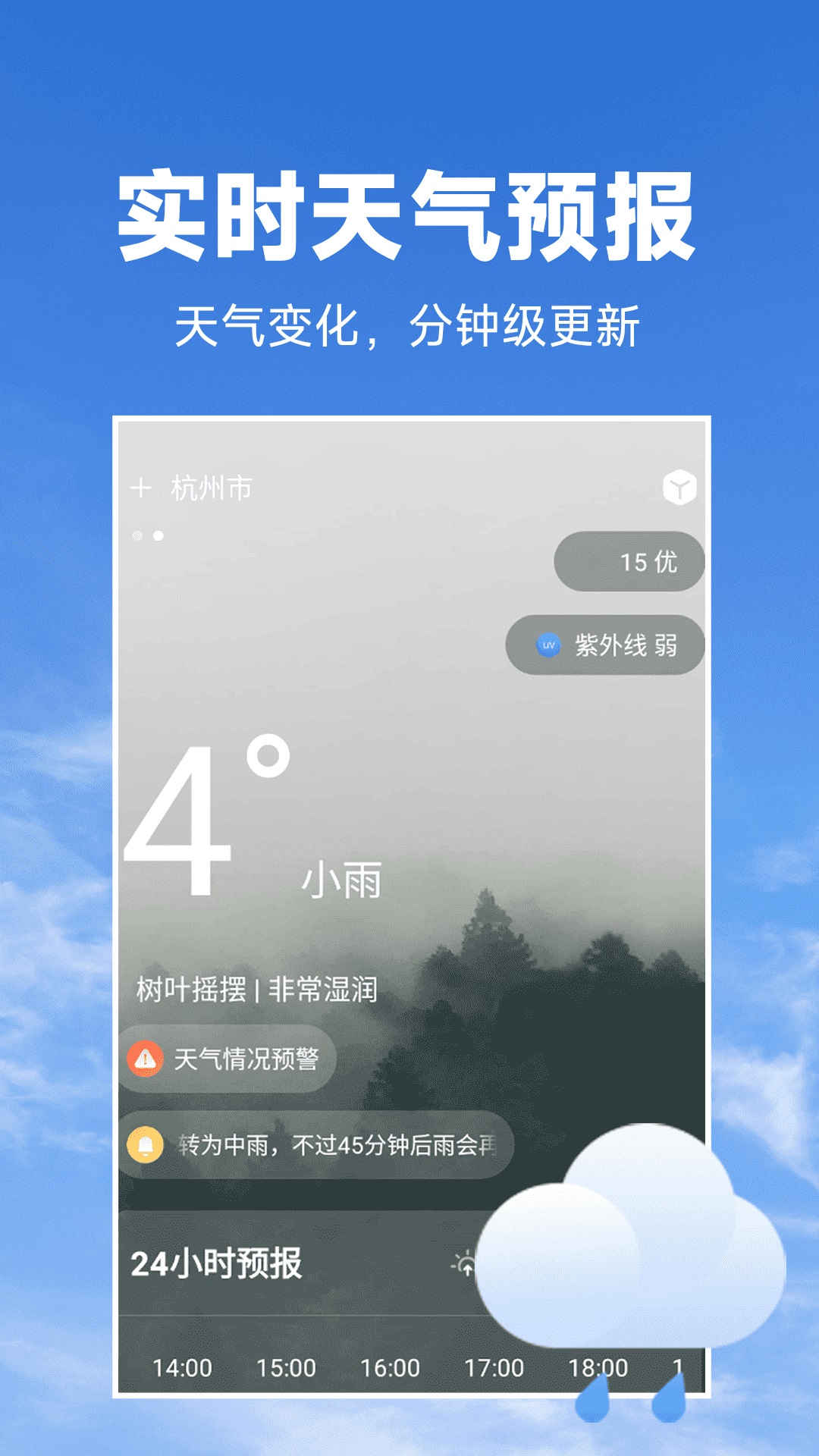 天氣預報準