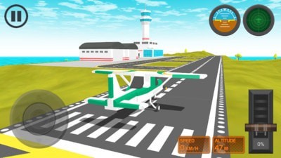 組裝飛機模擬器