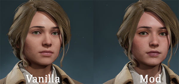 《霍格沃茨之遺》女性素顏妝MOD