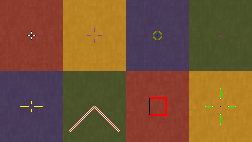 《我的世界》1.20.1自定義準心MOD