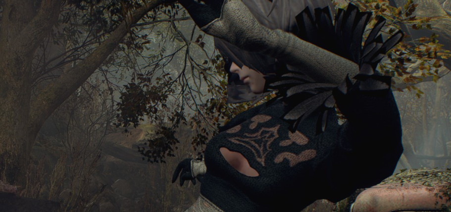 《生化危機4：重制版》無裙裝2B小姐姐替換里昂v1.8MOD[正式版]