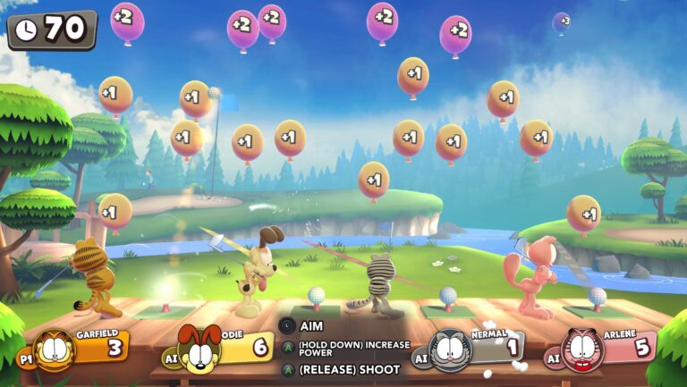 加菲貓千層面派對