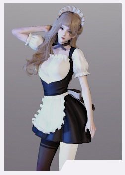 《AI少女》陰陽配色女仆少女MOD