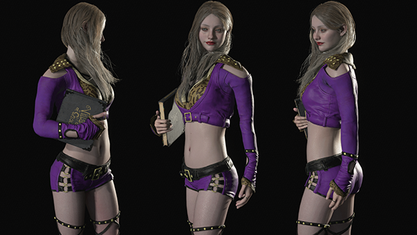 《生化危機(jī)8：村莊》蘿絲性感朋克服飾MOD[需安裝DLC]