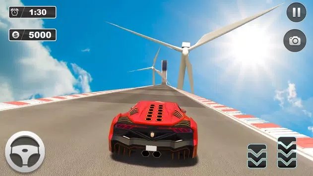 超級(jí)英雄坡道賽車競(jìng)速