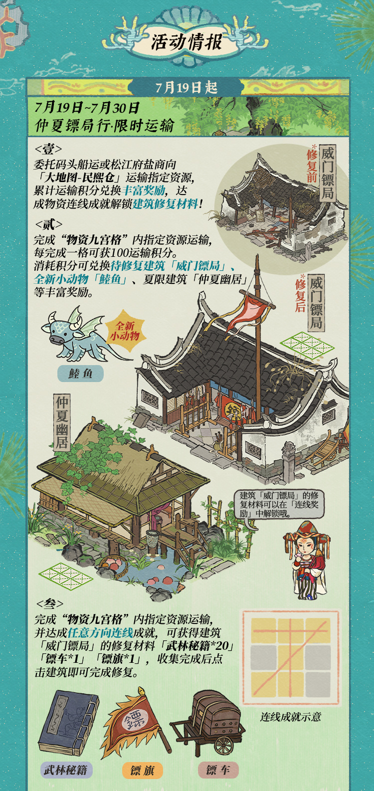 《江南百景圖》碧波椰影送清涼活動(dòng)介紹
