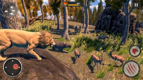 野生獅子RPG動物模擬器