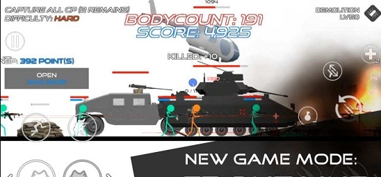 火柴人槍戰(zhàn)鮮血打擊Stick Warfare Blood Strike